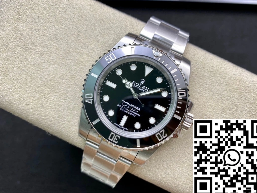 Factory Rolex 114060-97200 Black Submariner VS Dial 1113